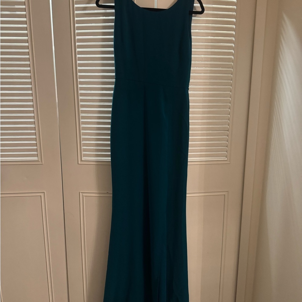 Brunello Cucinelli Teal Maxi Dress